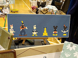 壁紙（クロス）で作った壁掛けボード